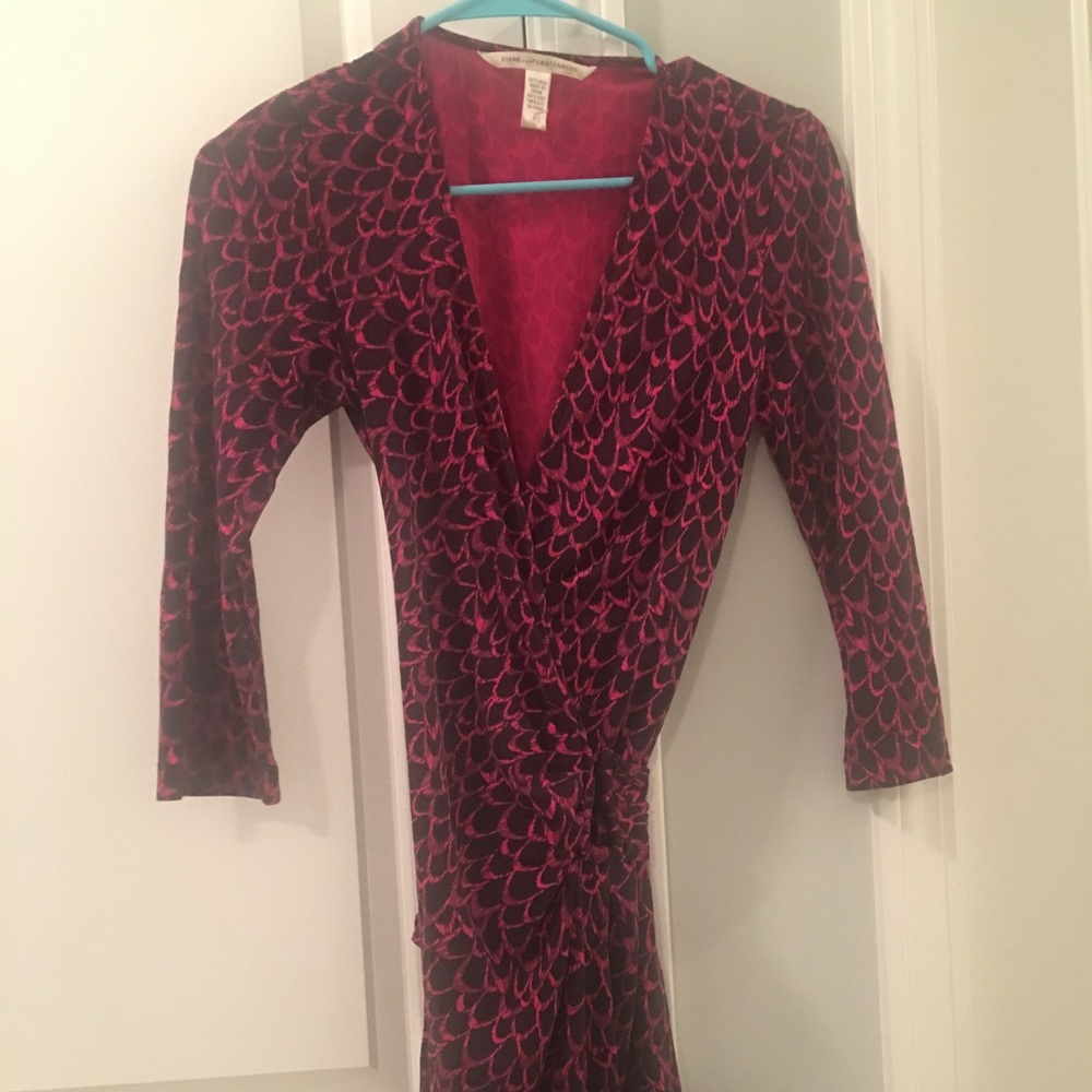 DVF Wrap Dress Size 4